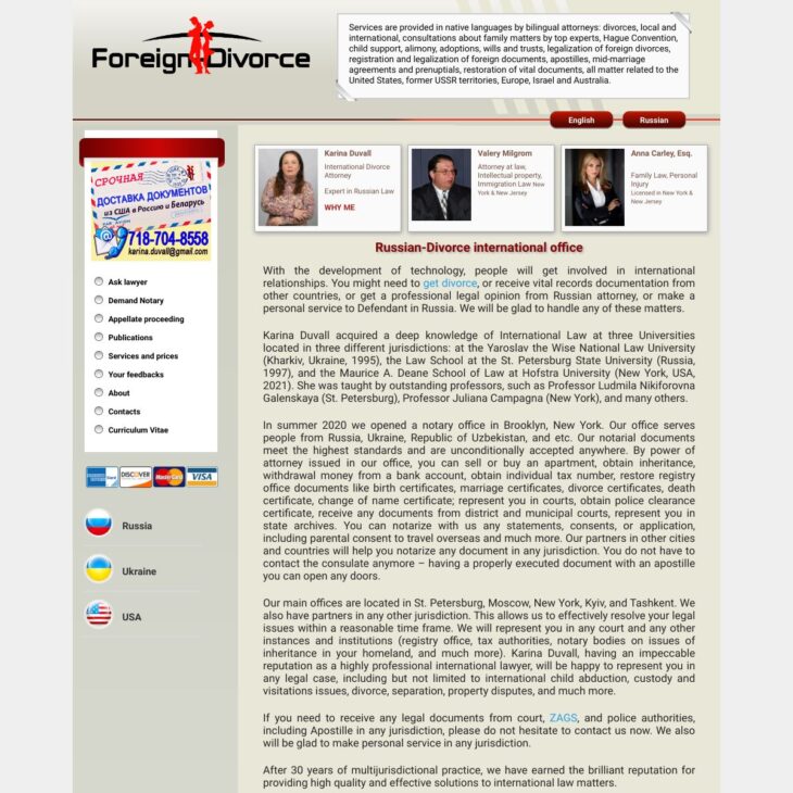 russian-divorce review