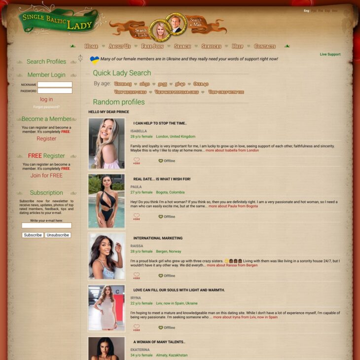 single-baltic-lady Review
